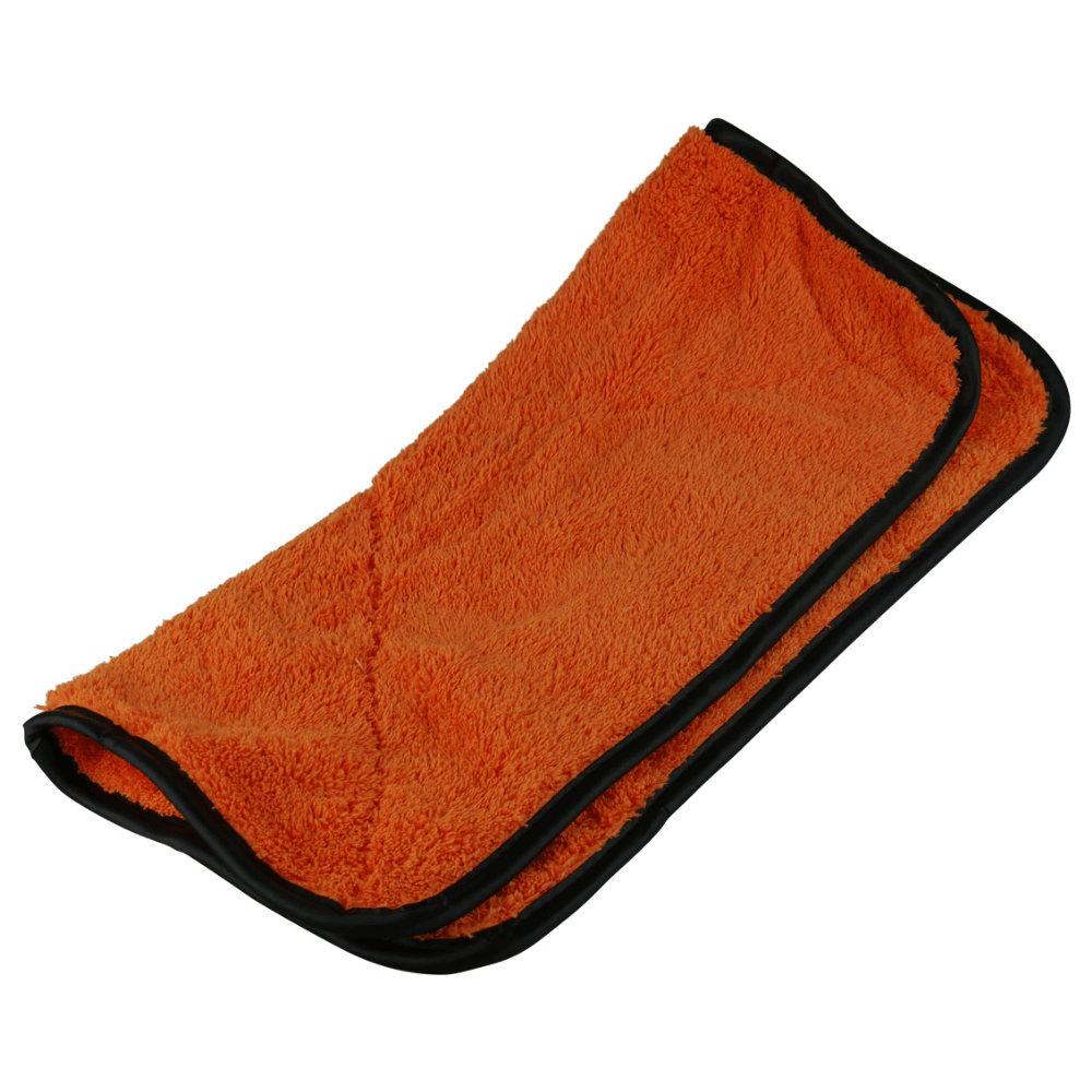 Microfibre Towel Premium Plush Orange 40 x 40cm - AutoKing | Universal Auto Spares