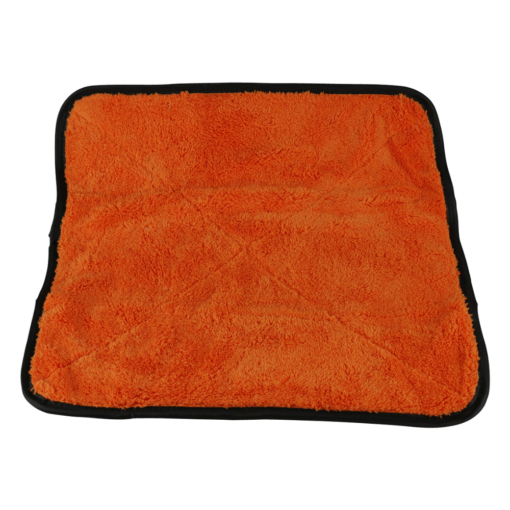 Microfibre Towel Premium Plush Orange 40 x 40cm - AutoKing | Universal Auto Spares