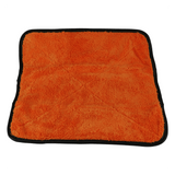 Microfibre Towel Premium Plush Orange 40 x 40cm - AutoKing | Universal Auto Spares