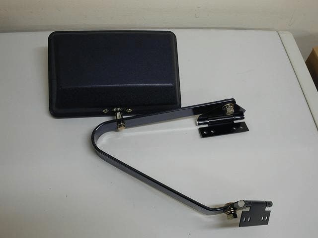Door Mirror (Black, Head + Arm) Universal Ute 1990 Onwards UNUT - DOM - 11N - Sterling Parts - Exterior Mirrors - Sterling Parts