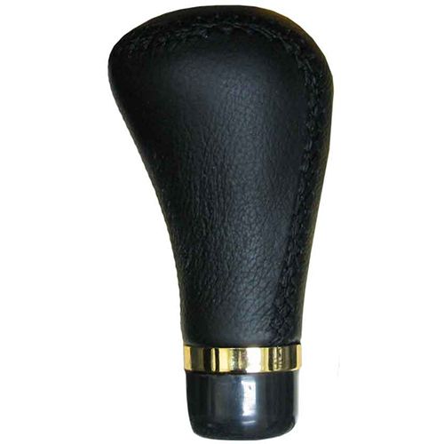 Gear Shift Knob Leather Black - Pro-Kit | Universal Auto Spares