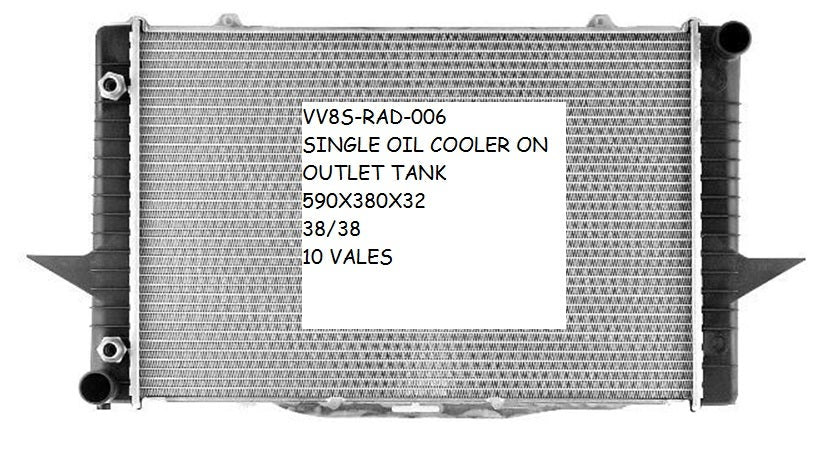 Radiator for Auto & Manual Volvo 850 12/1992 - 03/1997 VV8S - RAD - 006 - Sterling Parts - Radiators - Sterling Parts