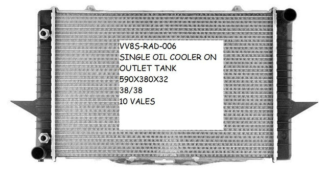 Radiator for Auto & Manual Volvo 850 12/1992 - 03/1997 VV8S - RAD - 006 - Sterling Parts - Radiators - Sterling Parts