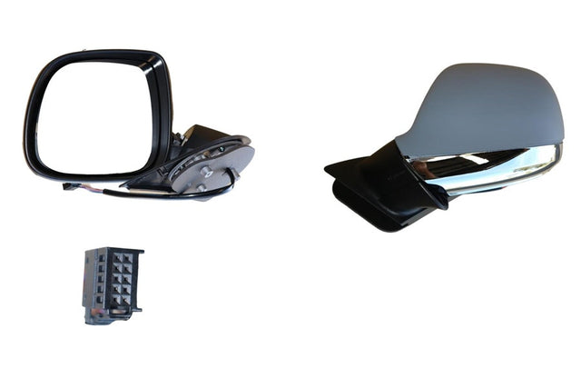 Front Door Mirror (LHS, Heated, Folding, 7 Pin) Volkswagen Amarok 2H 2016 - 2022 VWAM-DOM-08L - Sterling