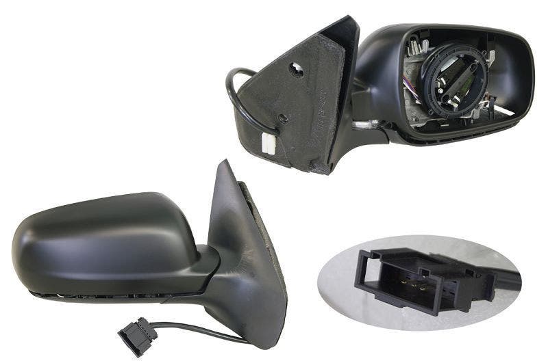 Electric Door Mirror (RHS) Volkswagen Bora 1J 1999 - 2005 VWBR - DOM - 22R - Sterling Parts - Exterior Mirrors - Sterling Parts