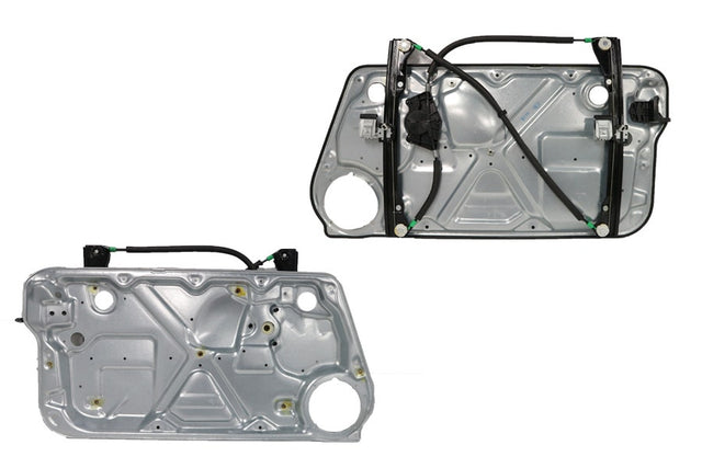 Front Window Regulator (LHS, with Panel, No Motor) Volkswagen Beetle 9C/1L 1999 - 2016 VWBT-WIR-03L - Sterling