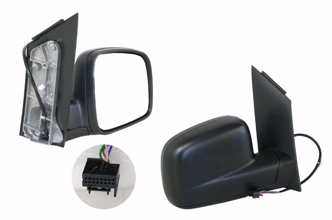 Door Mirror (RHS, Electric, Heated, No Aerial) Volkswagen Caddy 2K/2KN 2005 - 2020 VWCD - DOM - 01R - Sterling Parts - Exterior Mirrors - Sterling Parts