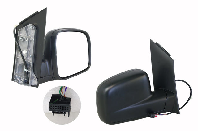 Door Mirror (RHS, Electric, Heated, No Aerial) Volkswagen Caddy 2K/2KN 2005 - 2020 VWCD - DOM - 01R - Sterling Parts - Exterior Mirrors - Sterling Parts