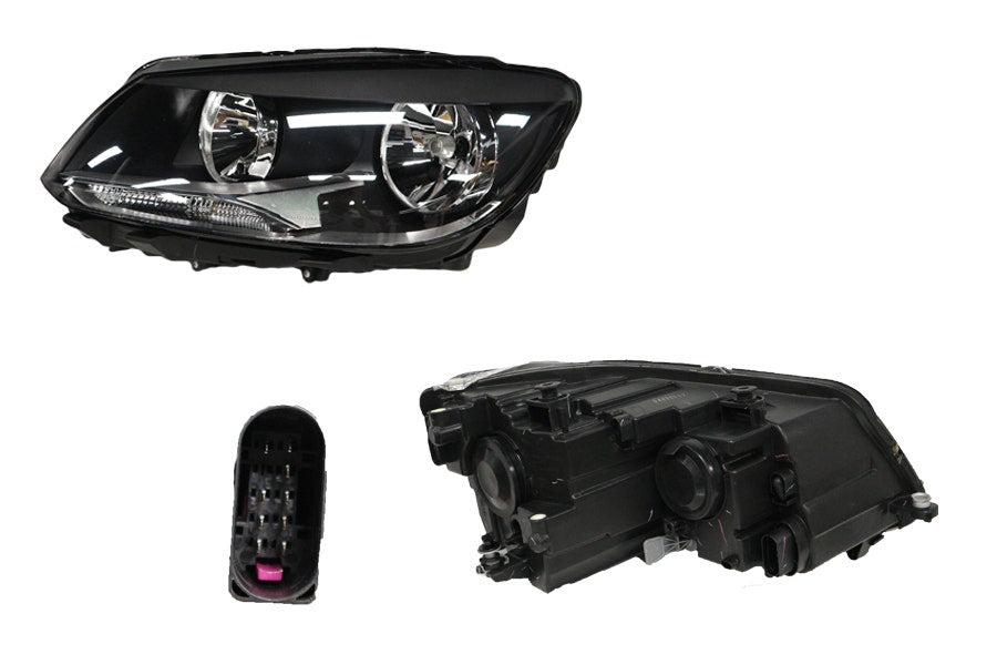Headlight (LHS, with Motor, Indicator Bottom Centre) Volkswagen Caddy 2K/2KC 2010 - 2015 VWCD - HEL - 05L - Sterling Parts - Headlight Assemblies - Sterling Parts
