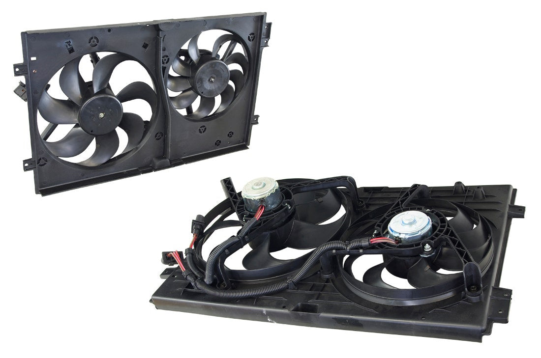 Radiator Fan (Air Cond) Volkswagen Golf MK4 Dual 1998 - 2004 VWG4-FNR-19F - Sterling