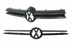 Front Outer Grille (DK Grey) Volkswagen Golf MK4 1998 - 2004 VWG4 - GRI - 14F - Sterling Parts - Grilles & Bumper Parts - Sterling Parts