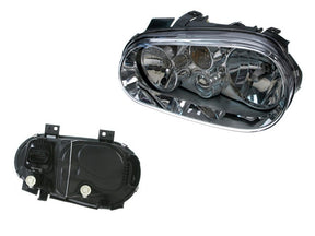 Headlight (LHS) with Fog Lamp Volkswagen Golf MK4 1998 - 2004 VWG4-HEL-10L - Sterling