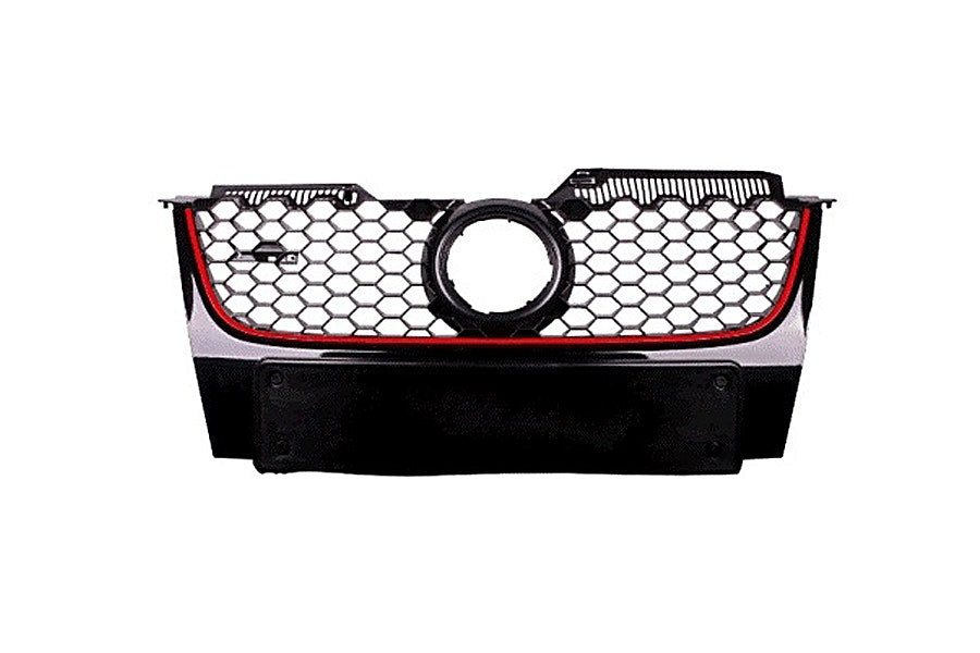 Front Grille (Black, No Number Plate) Volkswagen Golf MK5 GTI 2004 - 2009 VWG5-GRI-22F - Sterling