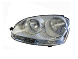 Headlight (LHS, Chrome, Halogen H7) Volkswagen Golf MK5 2004 - 2009 VWG5 - HEL - 03L - Sterling Parts - Headlight Assemblies - Sterling Parts