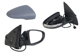 Door Mirror (RHS, Heated, Electric) Volkswagen Golf MK6 2009 - 2013 VWG6 - DOM - 01R - Sterling Parts - Exterior Mirrors - Sterling Parts