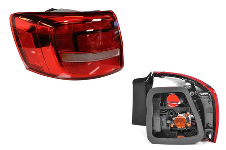 Tail Light (Outer, LHS) Clear Red Volkswagen Jetta 1B 2014 - 2017 VWJT-TAL-14L - Sterling Parts