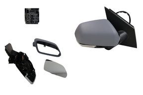Door Mirror (Heated, RHS, Electric) Volkswagen Polo 9N Series 2 2005 - 2010 VWPL - DOM - 13R - Sterling Parts - Exterior Mirrors - Sterling Parts