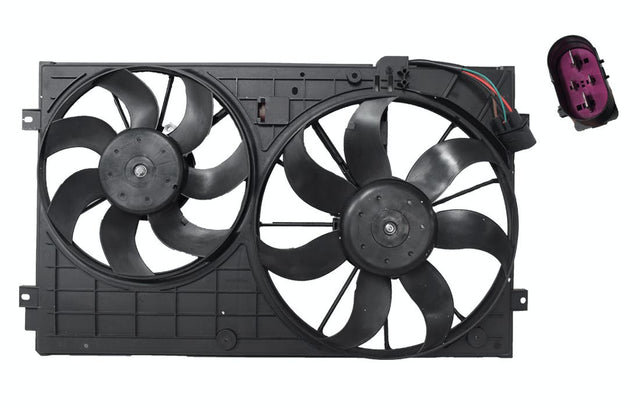 Radiator Fan (Dual, 1.4L Turbo Petrol) Volkswagen Polo 6R/6C 2010 - 2017 VWPL-FNR-14F - Sterling