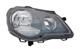 Headlight (Black, RHS) Volkswagen Polo 9N 2005 - 2010 VWPL-HEL-07R - Sterling