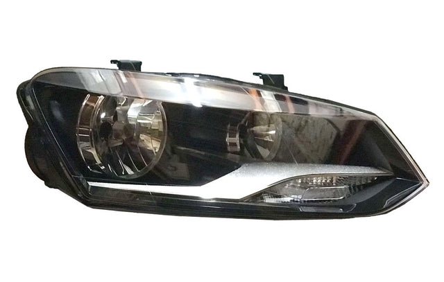 Headlight (Halogen, RHS) H7/H7 Twin Round Volkswagen Polo 6R/6C 2010 - 2014 VWPL - HEL - 09R - Sterling Parts - Headlight Assemblies - Sterling Parts