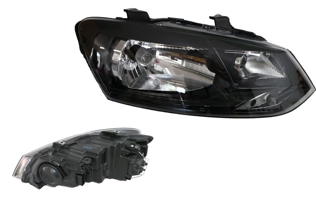Headlight (RHS) H4/PY21 Volkswagen Polo 6R/6C 2010 - 2014 VWPL-HEL-10R - Sterling