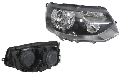 Headlight (RHS, Twin Beam H7/H15) Volkswagen Transporter T5 2009 - 2015 VWT5-HEL-14R - Sterling Parts