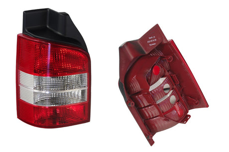 Tail Light (LHS, Rear, Tailgate) Non-Smoky Volkswagen Transporter T5 2004 - 2015 VWT5-TAL-06L - Sterling Parts
