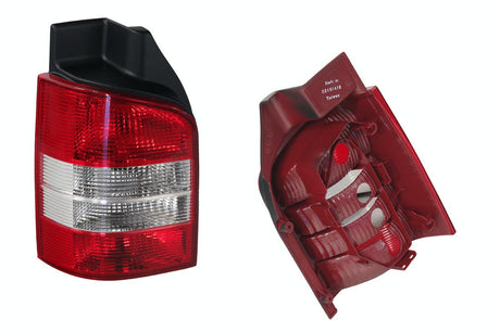 Tail Light (LHS, Rear, Tailgate) Non-Smoky Volkswagen Transporter T5 2004 - 2015 VWT5-TAL-06L - Sterling Parts