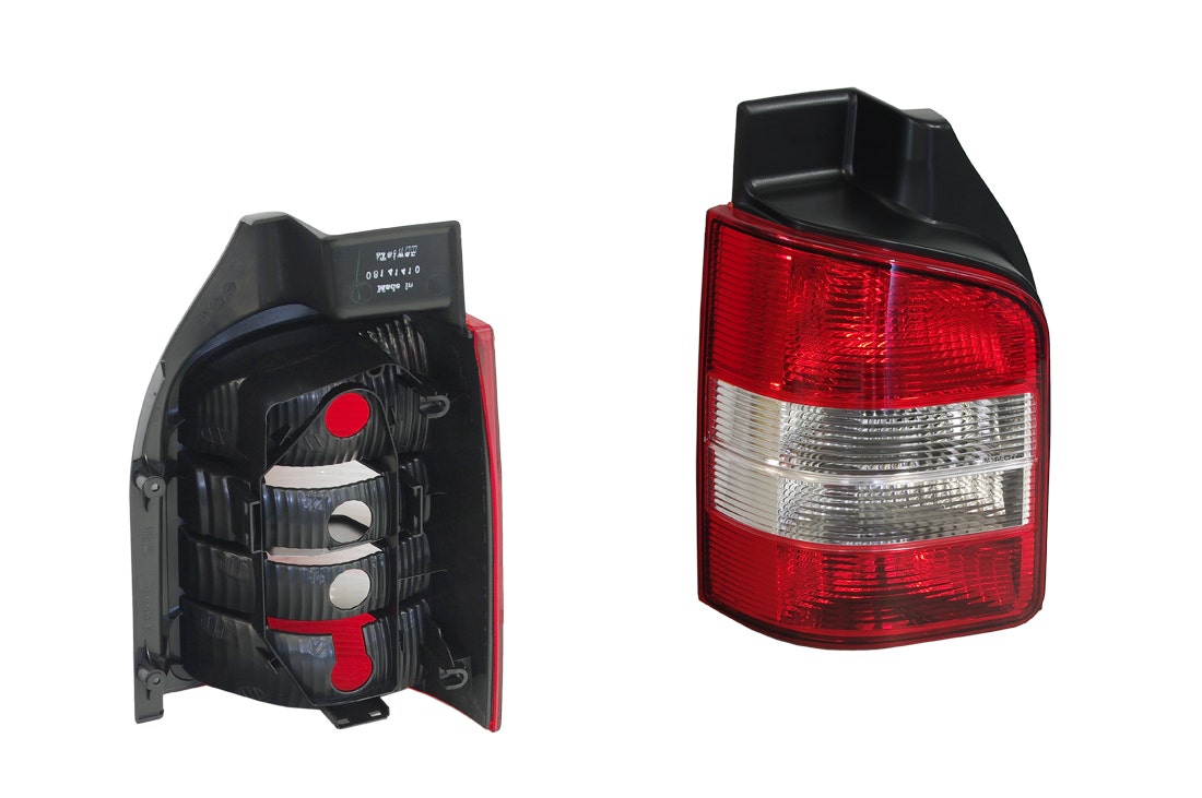 Tail Light (LHS, Non Smoky, Barn Doors) Volkswagen Transporter T5 2004 - 2015 VWT5-TAL-09L - Sterling