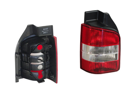 Tail Light (LHS, Non Smoky, Barn Doors) Volkswagen Transporter T5 2004 - 2015 VWT5-TAL-09L - Sterling Parts