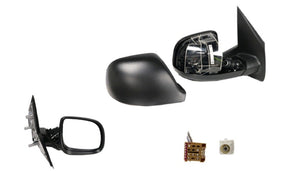 Door Mirror (RHS, Heated, Antenna, Texture Black) Volkswagen Transporter T6 2015 - 2024 VWT6-DOM-07R - Sterling