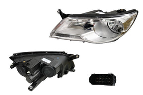 Headlight (Halogen, LHS) Volkswagen Tiguan 5N 2008 - 2011 VWTG-HEL-02L - Sterling