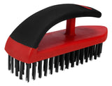 Hand Wire Brush Stiff Metal Heavy Duty Rust Removal