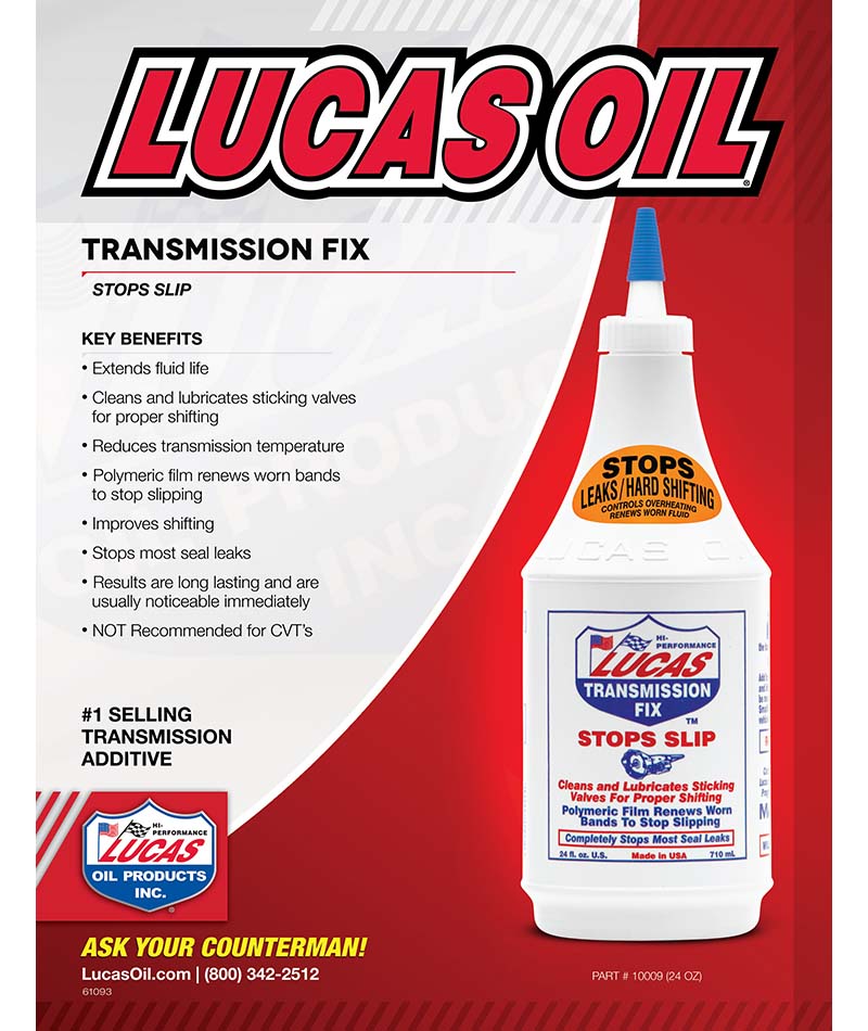 Transmission Fix 24 Ounce - Lucas Oil | Universal Auto Spares