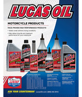 Motorcycle Oil Stabilizer 12 Ounce - Lucas Oil