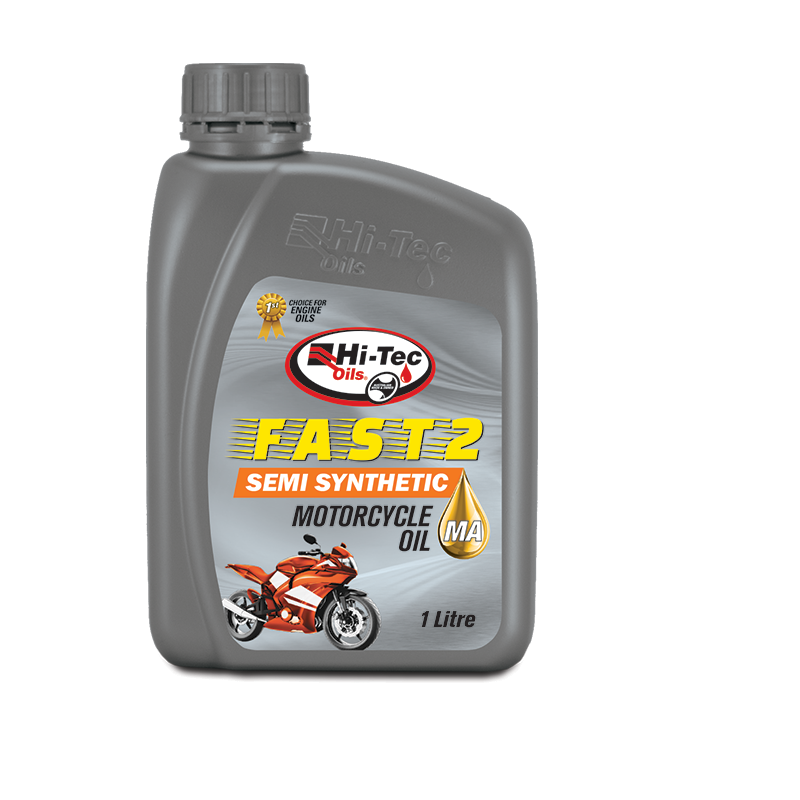 Fast 2 Semi SYN 2 Stroke Oil - 4 X 4 Litre (Carton Only) Hi-Tec Oils