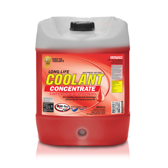 Long Life Coolant Red - Hi-Tec Oils | Universal Auto Spares