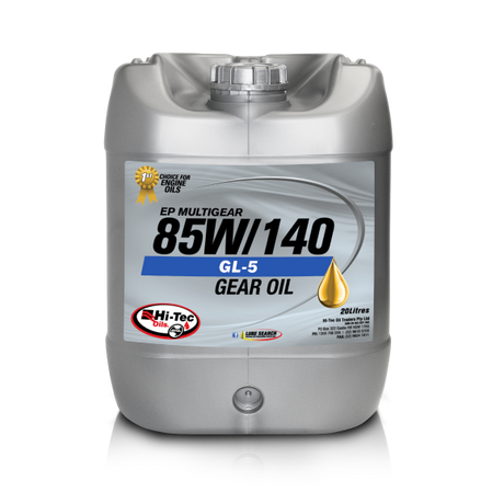 EP Multigear 85W/140 GL-5 - Hi-Tec Oils | Universal Auto Spares