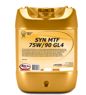 SYN MTF 75W/90 GL-4 - Hi-Tec Oils