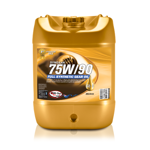 SYNGEAR 75W/90 GL-5 - Hi-Tec Oils | Universal Auto Spares