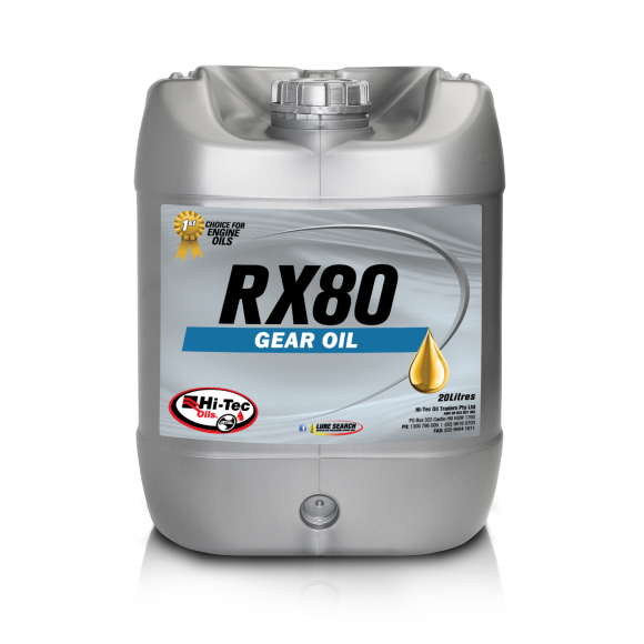 RX80 Gear Oil - Hi-Tec Oils | Universal Auto Spares