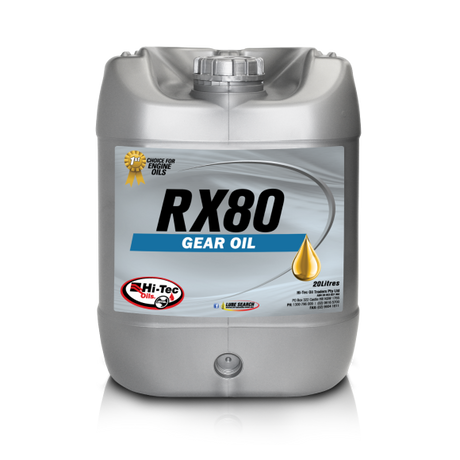 RX80 Gear Oil - Hi-Tec Oils | Universal Auto Spares