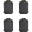 Valve Caps 4pc Plastic - ProTyre | Universal Auto Spares