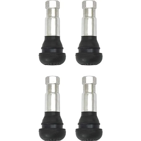 Tyre Valves 4pc Chrome Sleeve Snap-in Valves - Pro Tyre | Universal Auto Spares