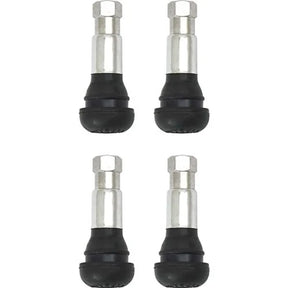 Tyre Valves 4pc Chrome Sleeve Snap-in Valves - Pro Tyre