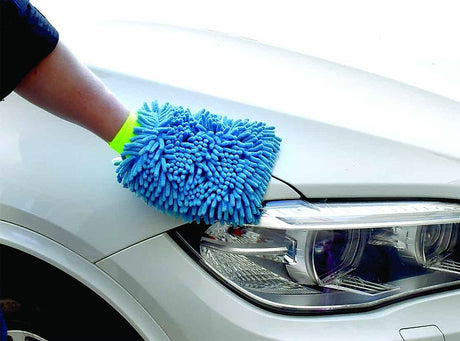 Wash Mitt Microfiber Fringes Premium - PK Wash | Universal Auto Spares