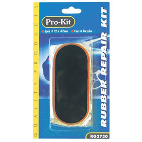 Rubber Patches 2pc Round 100mm - Pro Tyre