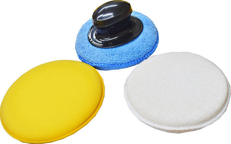 Polish Applicator With 3 Stage Pads - PK Wash | Universal Auto Spares