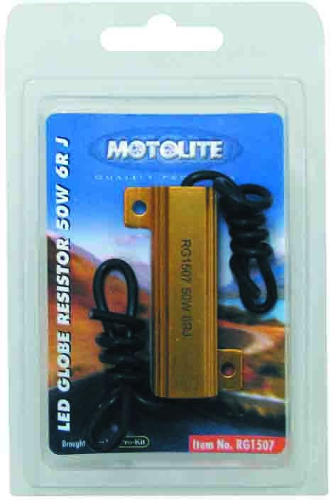 Resistor For Led Globes 50W/6 OHM 4 Regular Globes - Motolite | Universal Auto Spares