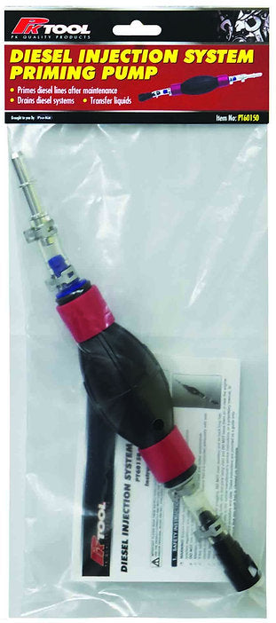 Diesel Injection System Priming Pump Transfers Liquids - PKTool | Universal Auto Spares